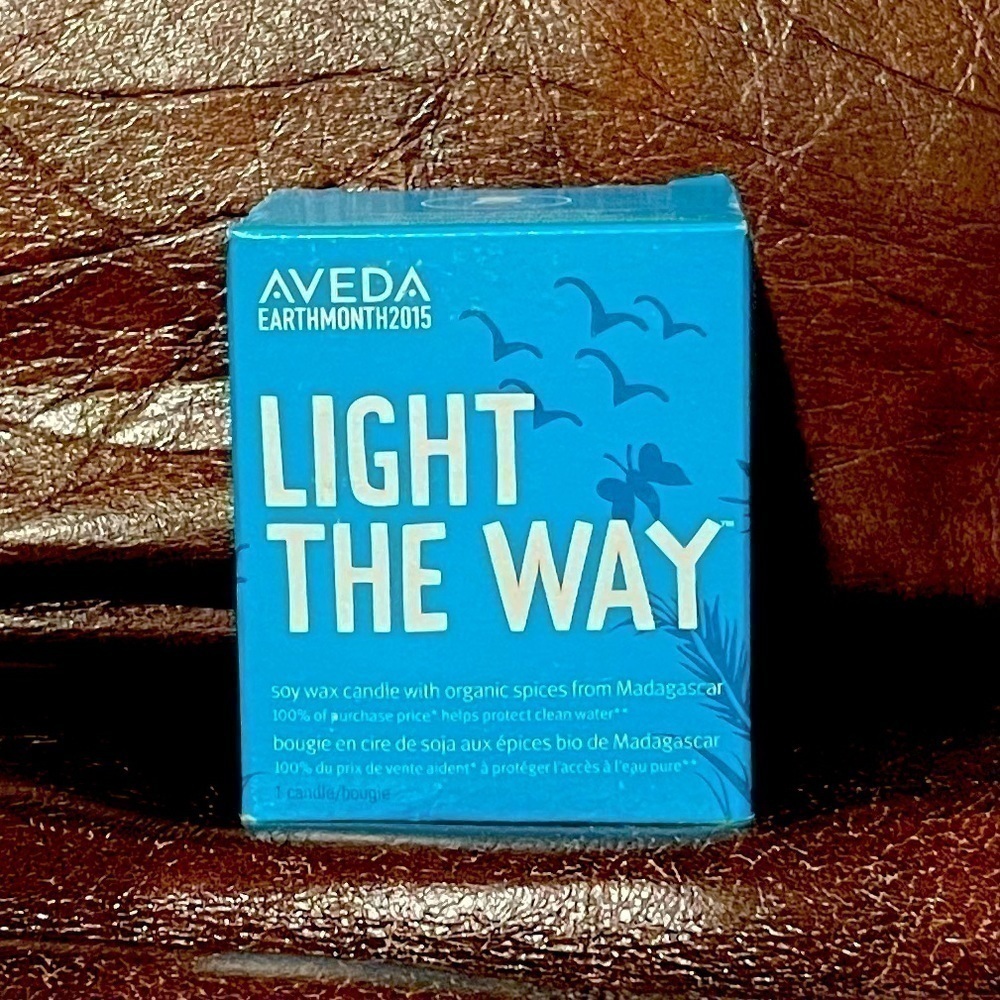 Aveda light the way aromatic vegan candle
